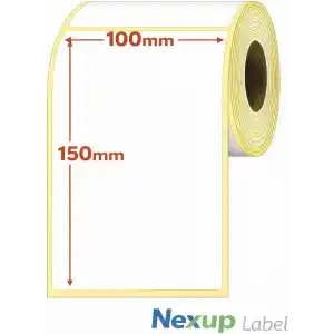 100x150 mm Termal Etiket, Barkod/Adres/Kargo Termal Etiketleri, Zebra ve Diğer Yazıcılarla Uyumlu
