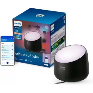 Philips Smart Lighting Squire Lite Akıllı Masa Lambası - Siyah - Google Home, Alexa, HomeKit ve Matter uyumlu