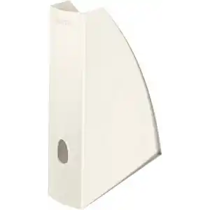 Leitz WOW Kutu Klasör Metalik Beyaz 52771001