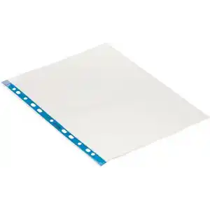 Leitz 47001035 Poşet Dosya Kristal, 100 adet, Şeffaf