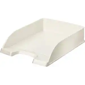 Leitz WOW A4 Evrak Rafı, Metalik Beyaz, 52263001