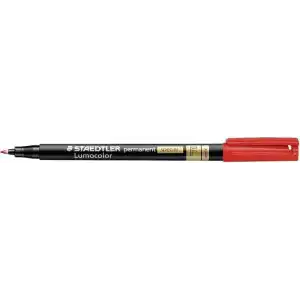 Staedtler 319 F2 Permanent Special Markör F Kırmızı F Uç
