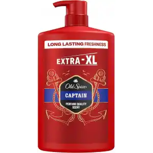 Old Spice Captain Erkekler için Duş Jeli ve Şampuan 1000 ml Ekstra-XL