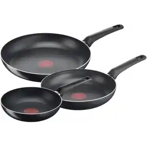 Tefal SimpleCook 1X Difüzyon Tabanlı 3lü Tava Seti - 20/24/28 cm