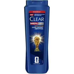 Clear Men Erkek Şampuan Cool Sport Menthol Kepeğe Karşı Etkili 600 ml
