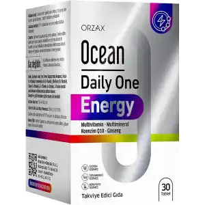Ocean Daily One Energy Multivitamin & Multimineral 30 Tablet Takviye Edici Gıda