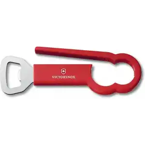Victorinox PET şişe açacağı, paslanmaz, paslanmaz çelik, kırmızı