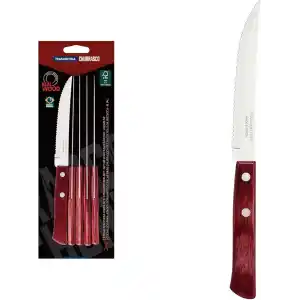 Tramontina Churrasco 21198/715 Biftek-Steak Bıçağı (6lı Blister)