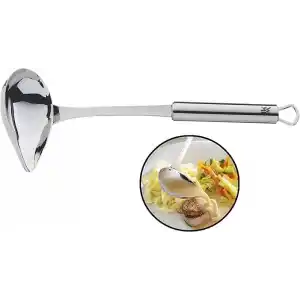 WMF Profi Plus Sos Kepçesi, 28 cm, Akıtma Ağızlı, Cromargan® Yüksek Kaliteli Yarı Mat Paslanmaz Çelik, Bulaşık Makinesinde Yıkanabilir