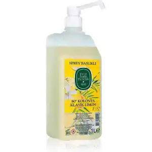Eyüp Sabri Tuncer Sprey Başlıklı Klasik Limon Kolonyasi (1 Lt)