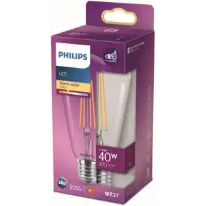 Philips LED classic 40W ST64 E27 Sıcak Beyaz Dim Edilmez Filament LED Ampul