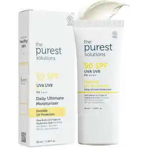 The Purest Solutions, Yüksek Koruma ve Nemlendirici Etkili Güneş Koruyucu Krem SPF 50, 50 ml