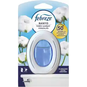 Febreze Hava Ferahlatıcı Banyo Oda Kokusu Temiz Çarşaf Ferahlığı