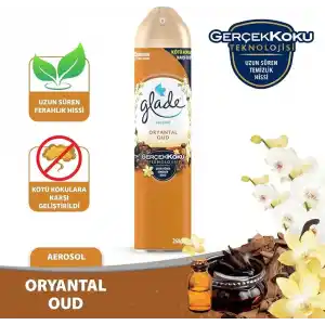 Glade Aerosol Oryantal Oud Oda Kokusu 300 mL (1 x 300 mL)