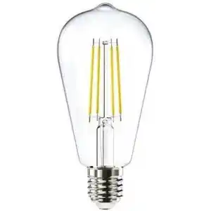 PANASONIC E27 FİLAMAN LAMBA ST64, SARI IŞIK 4W 470LM 2700K CLEAR