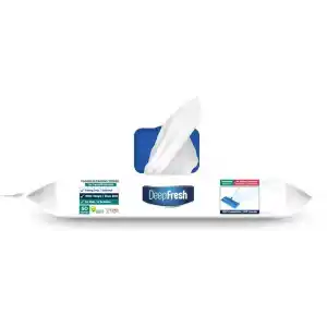 Deep Fresh Mop Uyumlu İz Bırakmaz Yer Temizleme Havlusu 50 Yaprak