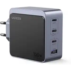 UGREEN Nexode S 100W 4-Port GaN Fast Charger EU Hızlı Şarj Adaptörü