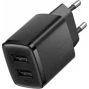 Baseus Compact 10.5W Şarj Cihazı Siyah