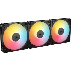 CORSAIR RS120-R ARGB 120mm PWM Ters Yapraklı Kasa Fanı Üçlü Paket - Siyah (CO-9050196-WW)