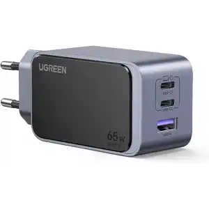 UGREEN Nexode Air 65W 3-Port GaN Fast Charger EU Hızlı Şarj Adaptörü