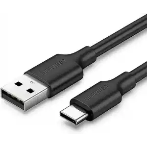 Ugreen USB Type-C Şarj ve Data Kablosu, Siyah, 1.5 Metre