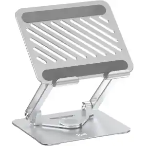 Juo 360° Dönebilen Alüminyum Tablet Standı Yükseklik ve Eğim Ayarlı Metal Tablet Tutucu iPad Pro 13 12 11 Air Mini 5 4 3 Telefon E-Okuyucu Uyumlu