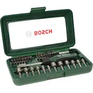 Bosch 46 Parça Tornavida, Vidalama Ve Lokma Uçlu Aksesuar Seti - 2607019504