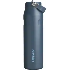 STANLEY IceFlow™ Aerolight™ Flip Straw 2.0 Pipetli Termos Su Şişesi 1.06 Litre - Lacivert | Paslanmaz Çelik