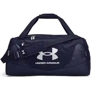 Under Armour UA Undeniable 5.0 Duffle SM Unisex Yetişkin Spor Çanta Midnight Navy / Midnight Navy / Metallic Silver Tek Beden
