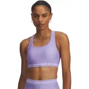 UNDER ARMOUR Kadın UA Crossback Mid Heather Bra Spor Sütyeni