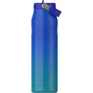 STANLEY IceFlow™ Aerolight™ Flip Straw 2.0 Pipetli Termos Su Şişesi 1.06 Litre - Pacific Hypergrip | Paslanmaz Çelik
