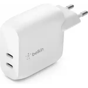 Belkin Çift 20W USB-C PD Duvar Şarj Cihazı 40W
