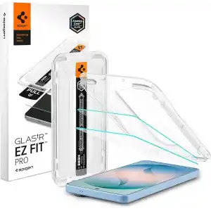 Spigen Galaxy S26 Plus ile Uyumlu Ekran Koruyucu Cam Kolay Kurulum Glas.tR EZ Fit Pro (2 Adet) - AGL11079