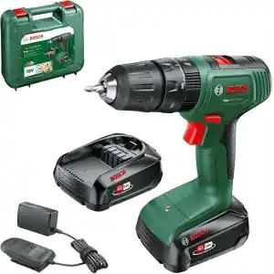 Bosch Home and Garden Easyimpact 18V-40 Akülü Darbeli Matkap (2 2.0 Ah Pil, 18 Volt Sistem, Kasa içinde)
