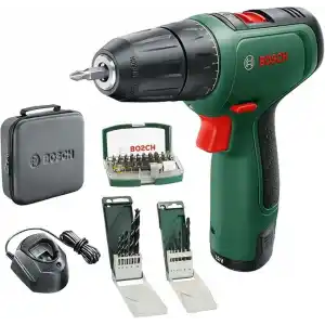 Bosch Akülü Delme/Vidalama Makinesi EasyDrill 1200 (2.0 Ah Akü, 12 Volt Sistem, Delme ve Vidalama Uç Setleri, Yumuşak Çanta İçinde) – Amazon Exclusive
