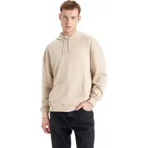 DeFacto Oversıze Kapüşonlu Sweatshirt B7849AXNS Erkek