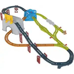 Mattel Thomas & Friends Oyuncak Tren Paleti Seti, Connect & Build Kovası, Kalıp Döküm ve Motorlu Trenler için 48 Parça Genişletme Paketi, Yaş 3+ Yıl, HNP81