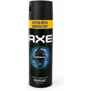 AXE Erkek Sprey Deodorant Apollo 48 Saat Etkileyici Koku 200 ml