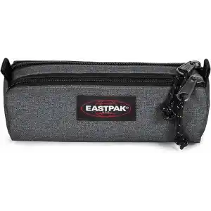 Eastpak Double Benchmark Unisex Yetişkin Kalem Çantası Black Denim Standart