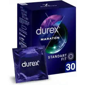Durex Maraton Geciktiricili 30Lu Prezervatif Kokusuz, Lateks