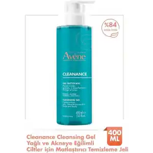 EAU THERMALE AVENE Cleanance Yağlı Ve Akneye Eğilimli Ciltler Için Matlaştırıcı Temizleme Jeli 400 ml 240019
