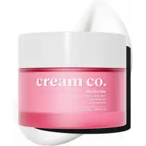 Cream Co. Su Bazlı Moisturizer Nemlendirici Aydınlatıcı Yüz Kremi, Hyaluronik Asit, 50 ML, Tüm Cilt Tipleri