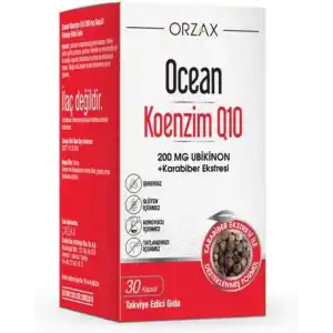 Ocean Koenzim Q10 200 mg 30 Kapsül