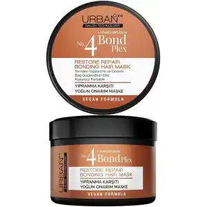URBAN Care No: 4 Bond Plex Yıpranma Karşıtı Yoğun Saç Bakım Maskesi 230 ml- Vegan