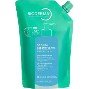 Bioderma Sebium Foaming Gel Karma Yağlı Ciltler Temizleme Jeli Yeniden Dolum Paketi 400ml