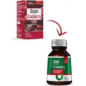 Ocean Cranberry Takviye Edici Gıda 30 Kapsül