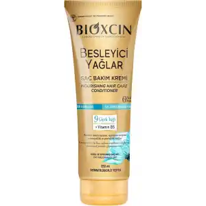 Bioxcin Besleyici Saç Bakım Kremi – 9 Çiçek Yağı, B5 Vitamini ve BioComplex B11 İçeren Yoğun Nemlendirici Krem – 250 ml – Kuru ve Yıpranmış Saçlar İçin