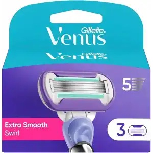 Gillette Venus Extra Smooth Kadın Bıçakları, 3 Yedek Bıçak