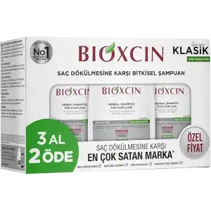 Bioxcin Genesis 3 Al 2 Öde Yağlı Saçlar İçin Şampuan (3 x 300 mL)