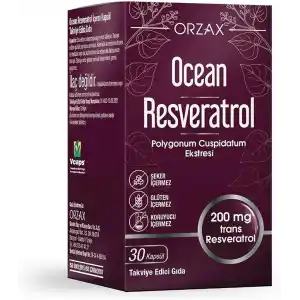 Orzax Ocean Resveratrol 200 Mg 30 Kapsül